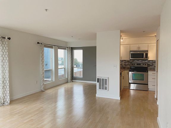 Dining room and kitchen
