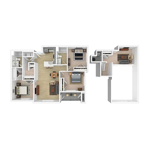 Floor plan E1 LOFT
