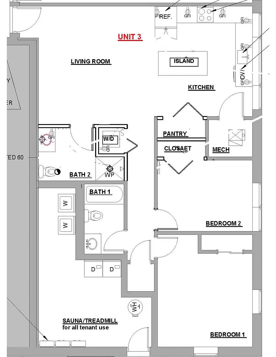Floor plan 3 - No Longer Available