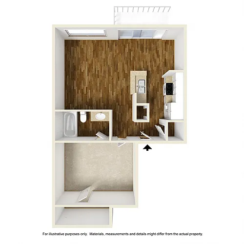 Floor plan Oakmont-A1