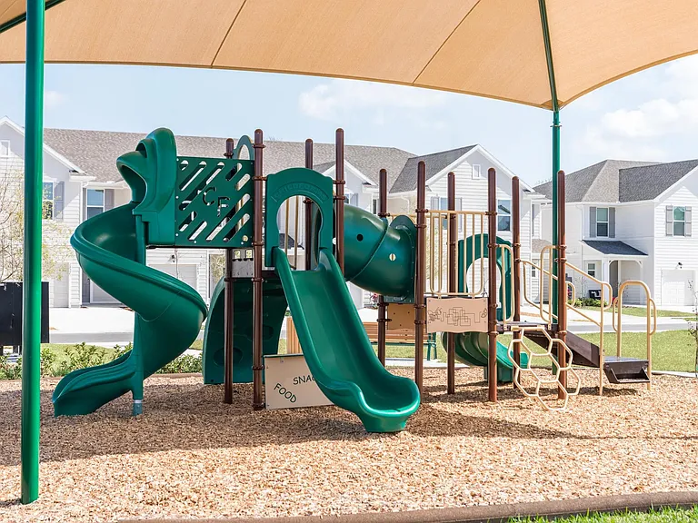 Two on-site playgrounds give kids the perfect place to explore, and play.