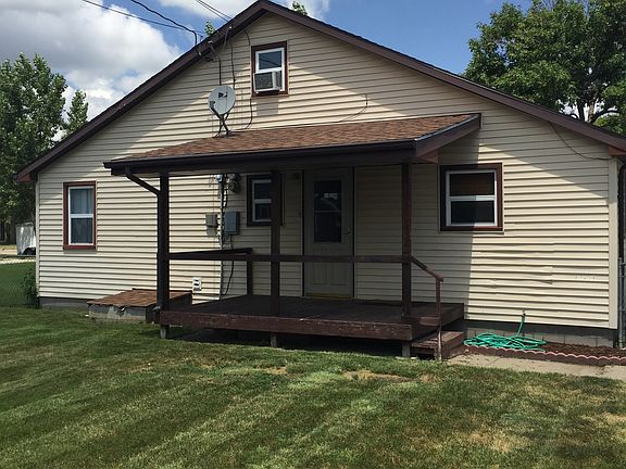 Backyard covered porch