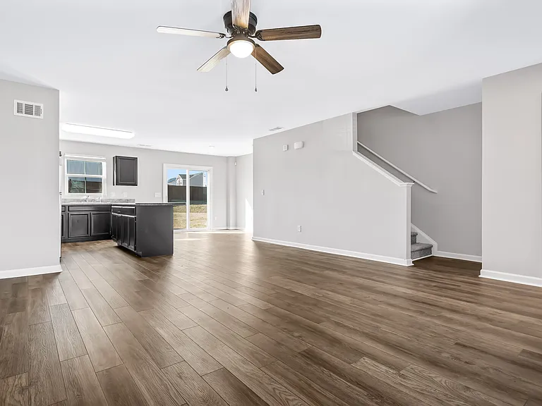 Open space - Living Rm and Kitchen
