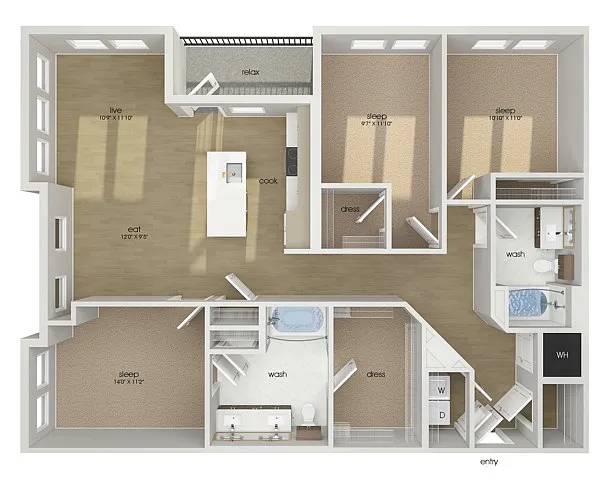 Floor plan C02
