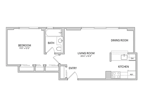Floor plan A6