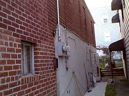 side view and side entrance