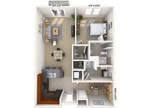 Floor plan Oakdale