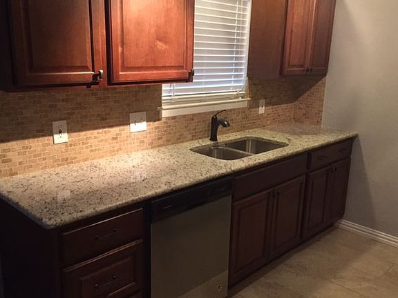 Granite counter, new cabinet