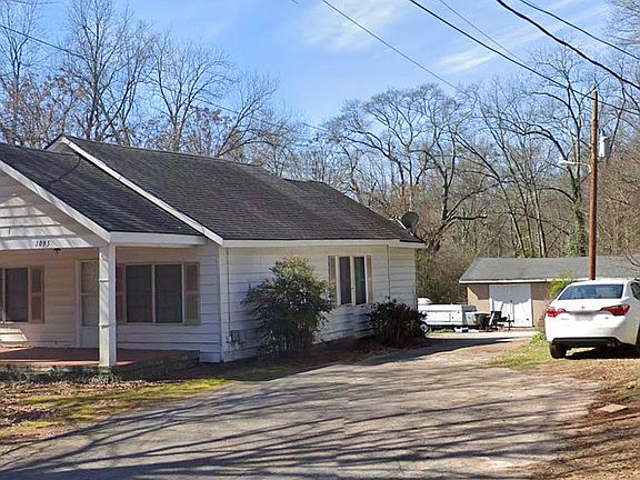 Driveway & detached Garage