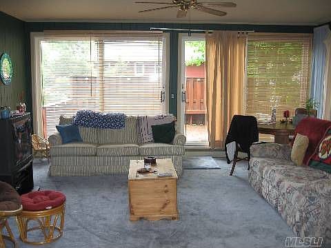 Den and top level back deck