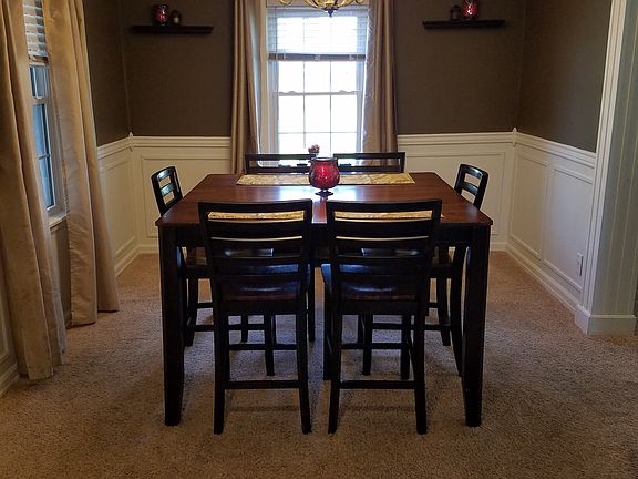 Wainscoting in dining