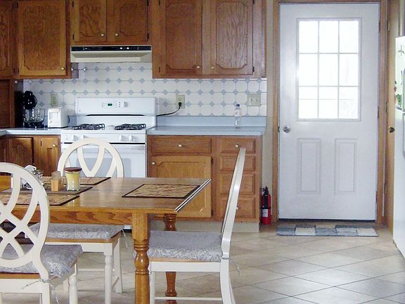 Back door leading to Deck