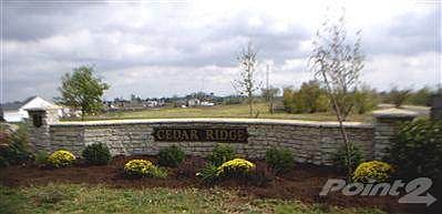 Entrance to Cedar Ridge Subdivision