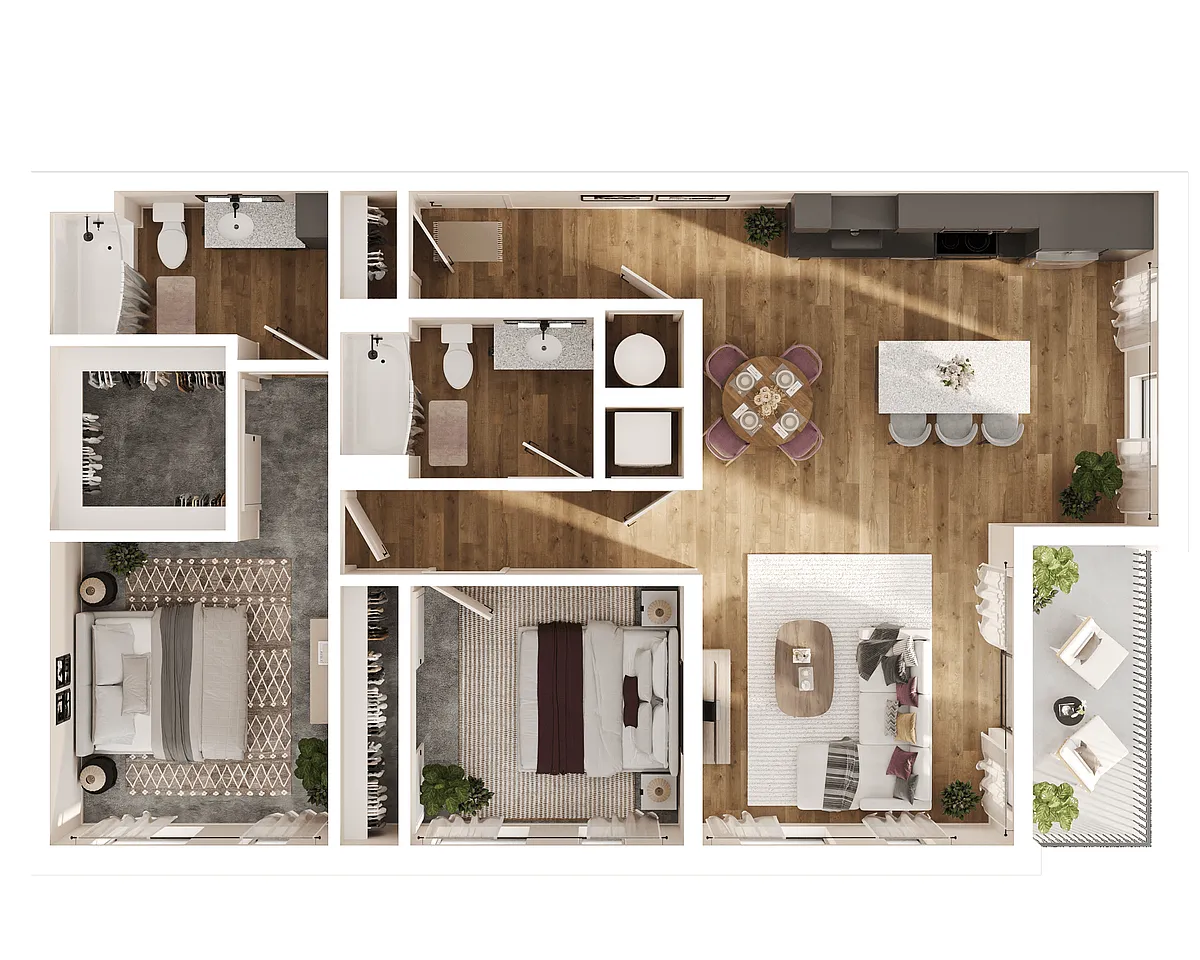 Floor plan Linear