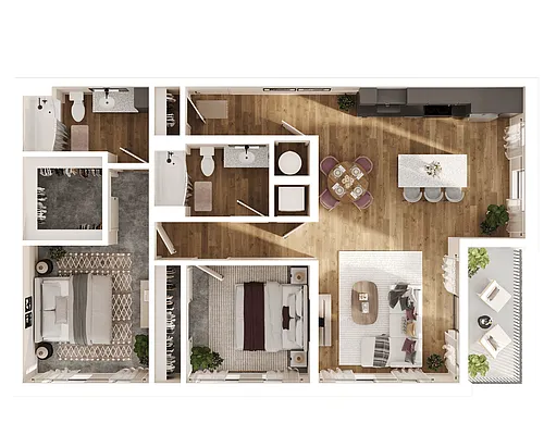 Floor plan Linear