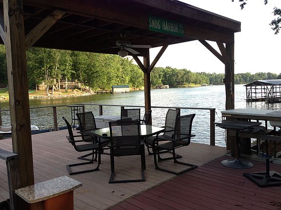Covered deck area