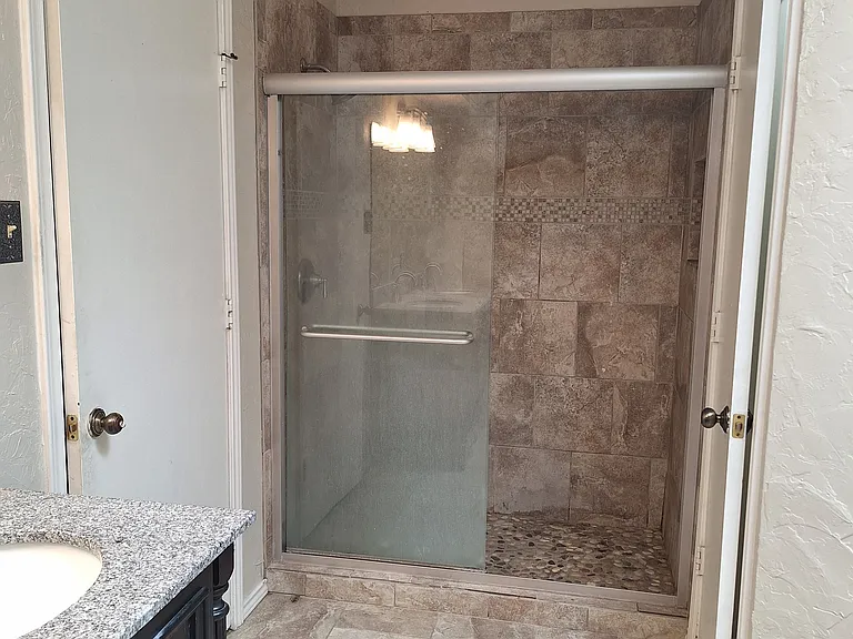 master bathroom shower