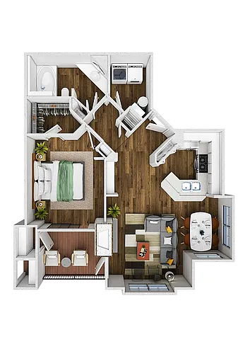 Floor plan Juniper with Detached Garage