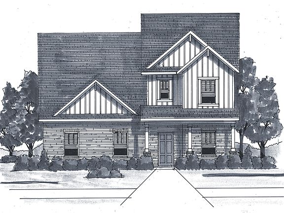 The Shelby - Craftsman 1 - Side Entry Garage Vinyl