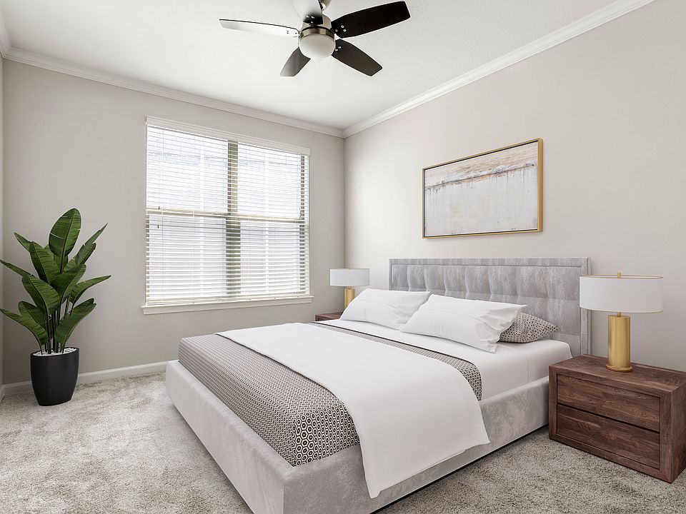Spacious bedrooms that feel like home