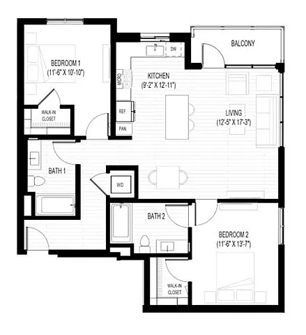 Floor plan B3