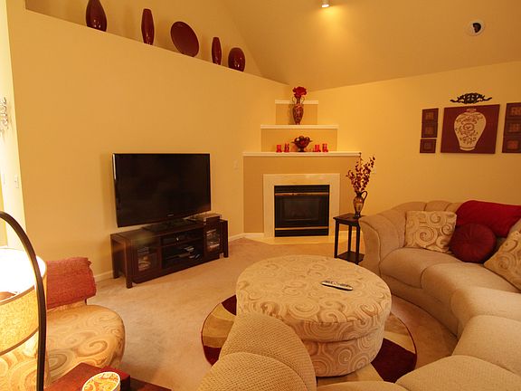 Fireplace when it's cold!