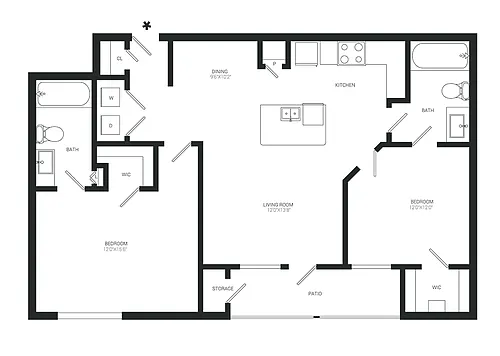 Floor plan Crestfield