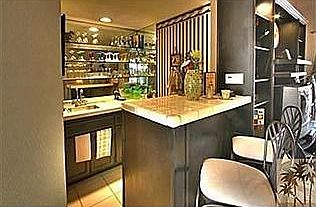 Mirrored Wet bar