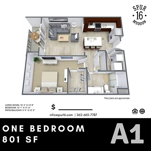 Floor plan A1