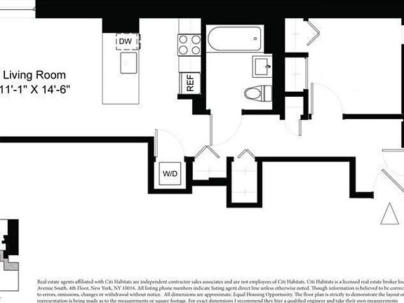 2nd image of 321 W 37th St APT 6F
