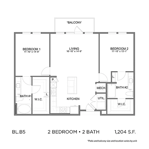 Floor plan BL.B5