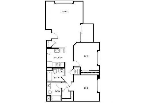 Floor plan Plan G (Milano)