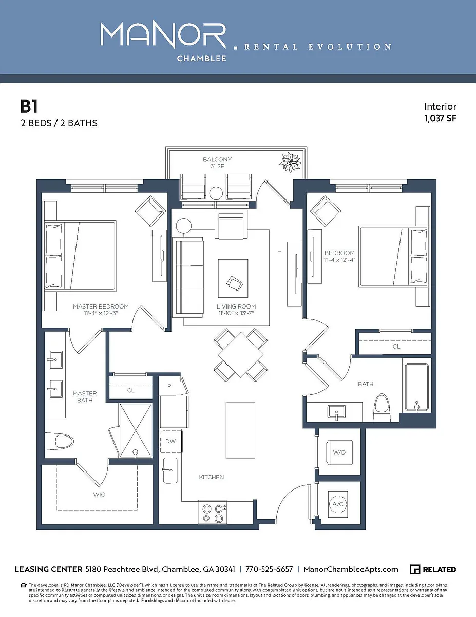 Floor plan B1