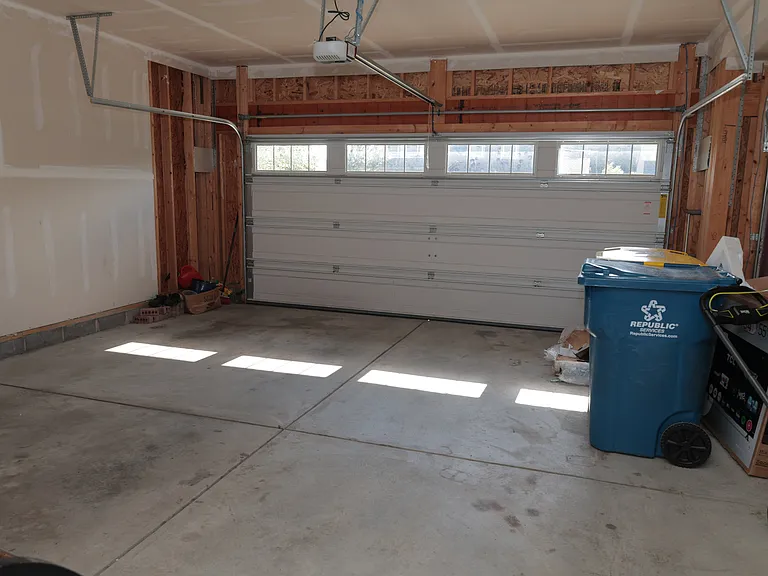 Three car garage