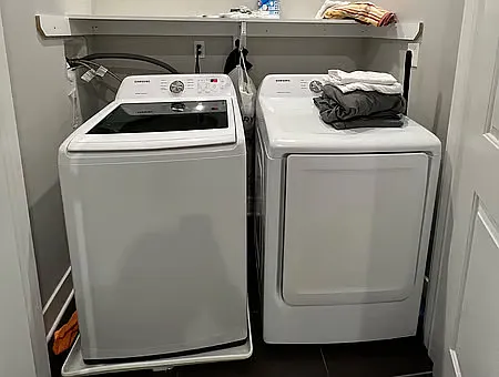 in unit washer and dryer