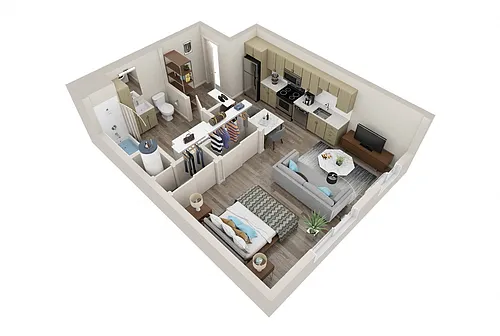 Floor plan Loowit Falls