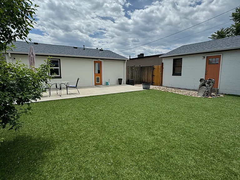 Low Maintenance Astro-Turf Yard