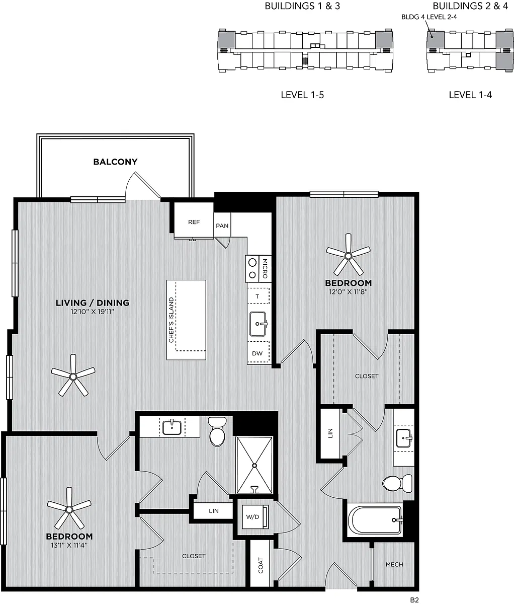 Floor plan B2