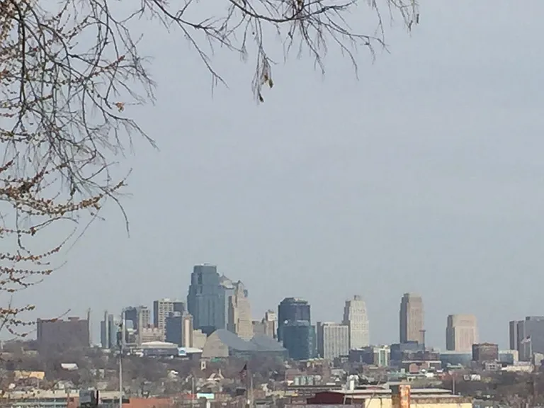 View of Downtown from the balcany