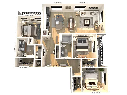Floor plan C3