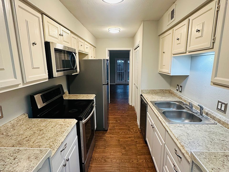 Kitchen from dining area.