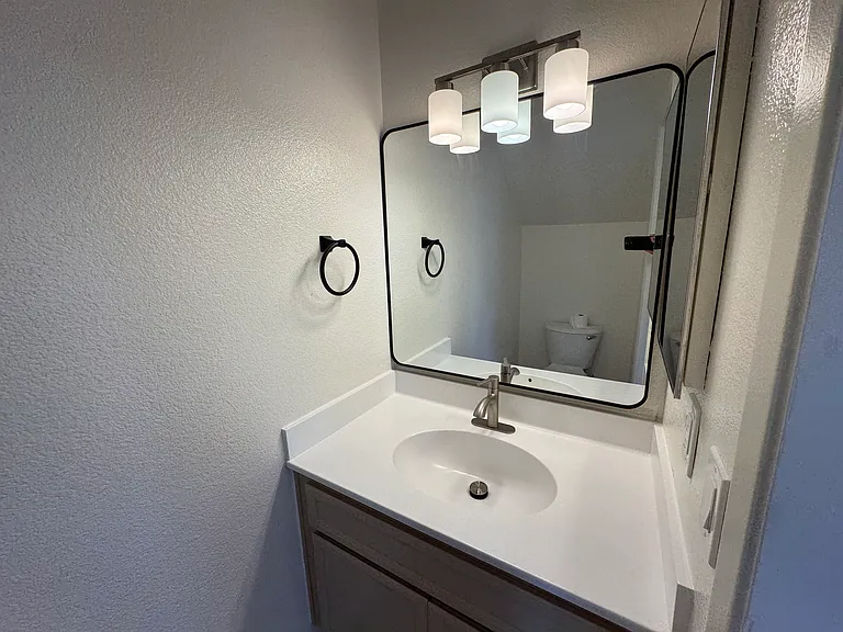 Downstairs half bath