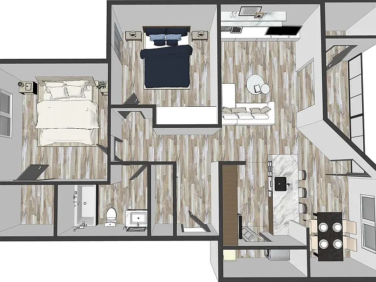 Harrison Village Apartments — Photo 43