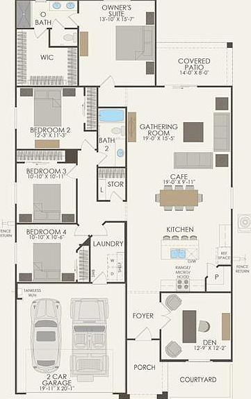 2,137 square foot Lantana model