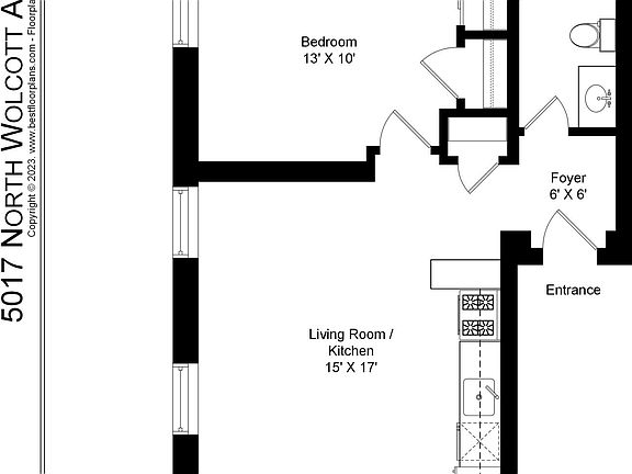 2nd image of 5015 N Wolcott Ave #100