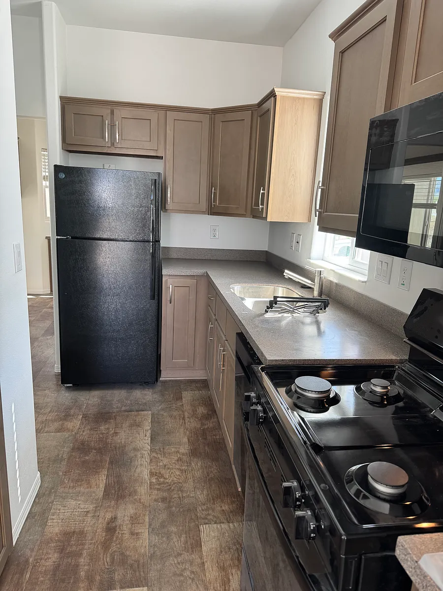 Kitchen area appliances included(fridge/stove/microwave) - 3535 E Alvord Rd #33