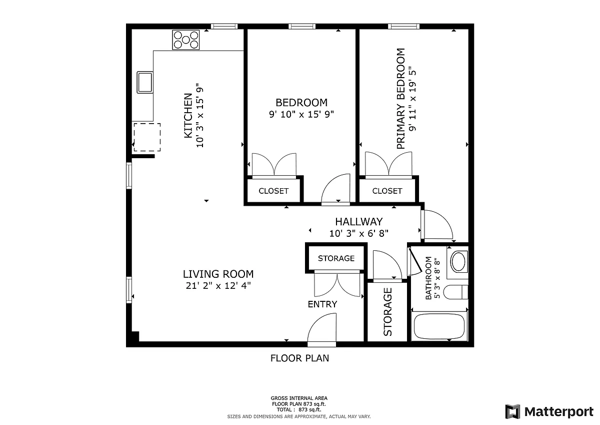 Floor plan The Double