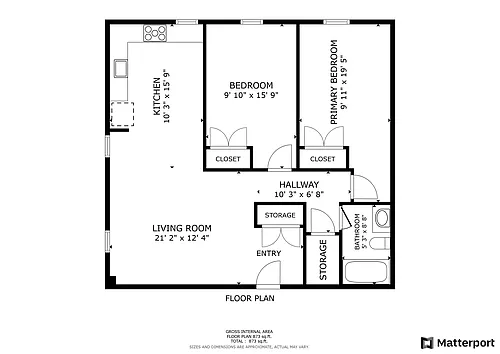 Floor plan The Double