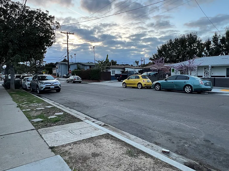 Plenty of street parking