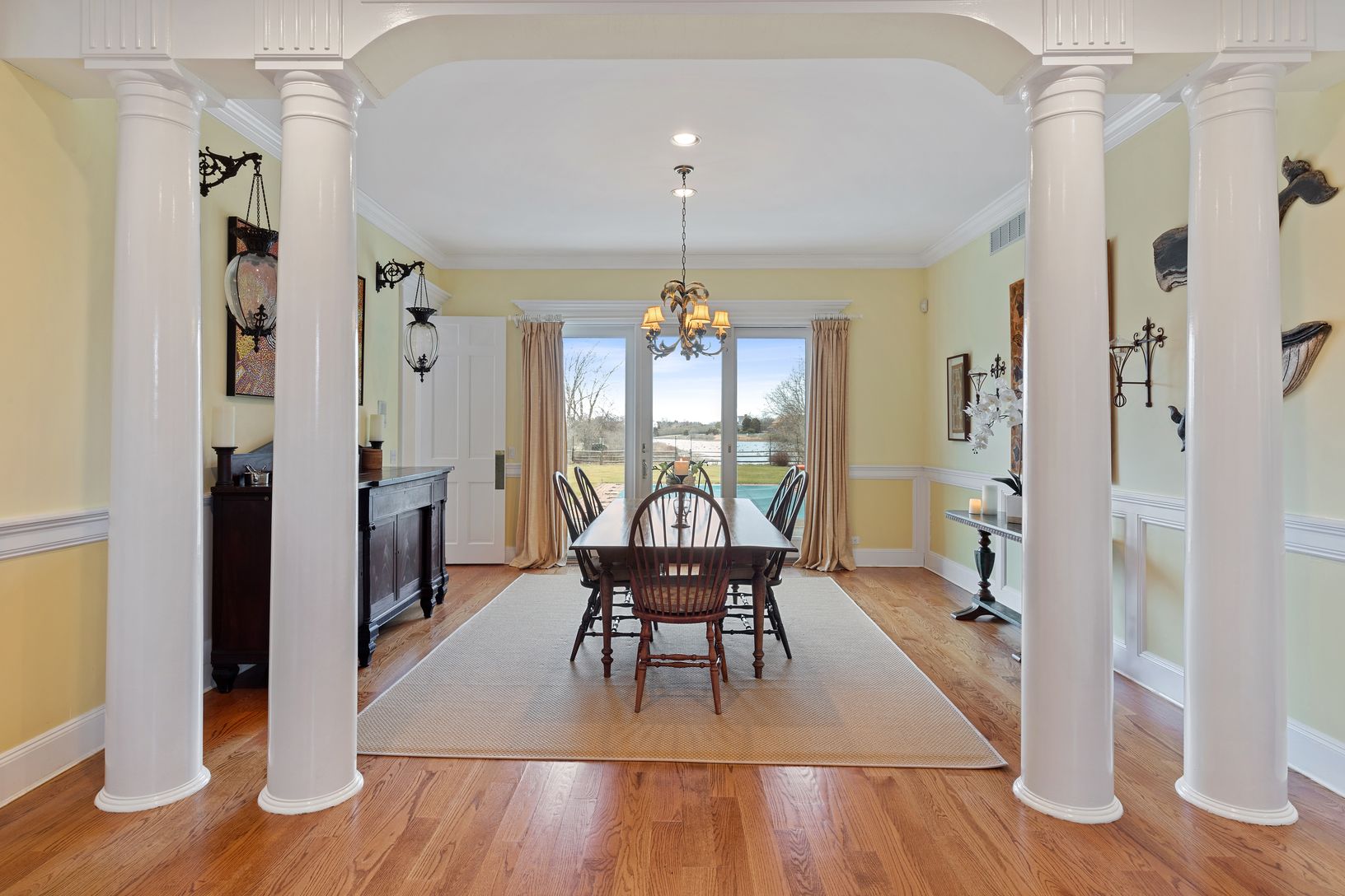 Incredible layout and pond views from nearly every room!